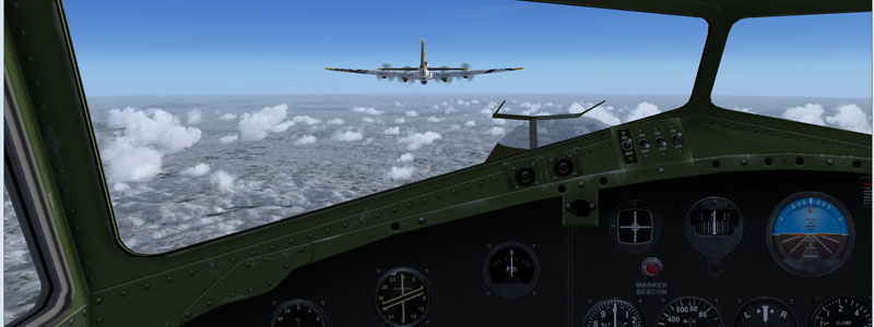 A2A's B17 cockpit