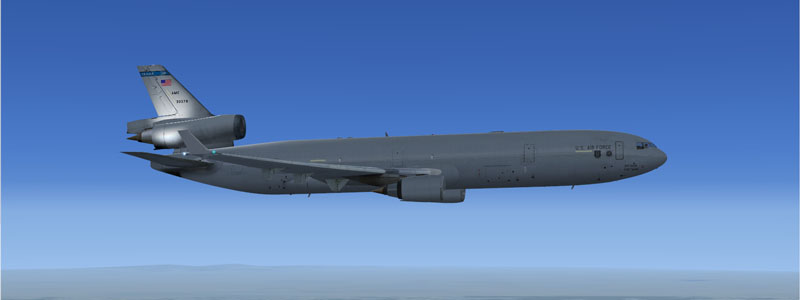 A picture of PMDG's MD-11